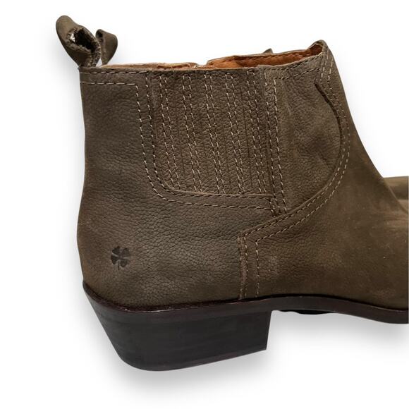 Lucky Brand Hikalli brown suede leather ankle boot NEW - Picture 6 of 10